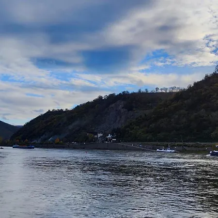 Gemuetliche Wohnung, Kueche, Bad, Netflix, Rheinblick Kaub