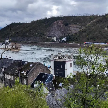 Gemuetliche Wohnung, Kueche, Bad, Netflix, Rheinblick Lägenhet