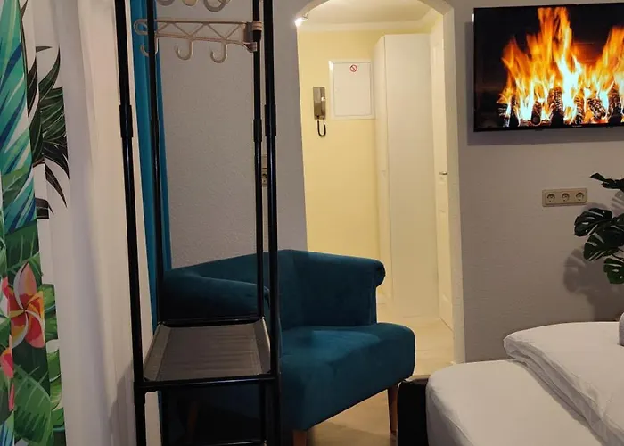 Gemuetliche Wohnung, Kueche, Bad, Netflix, Rheinblick *